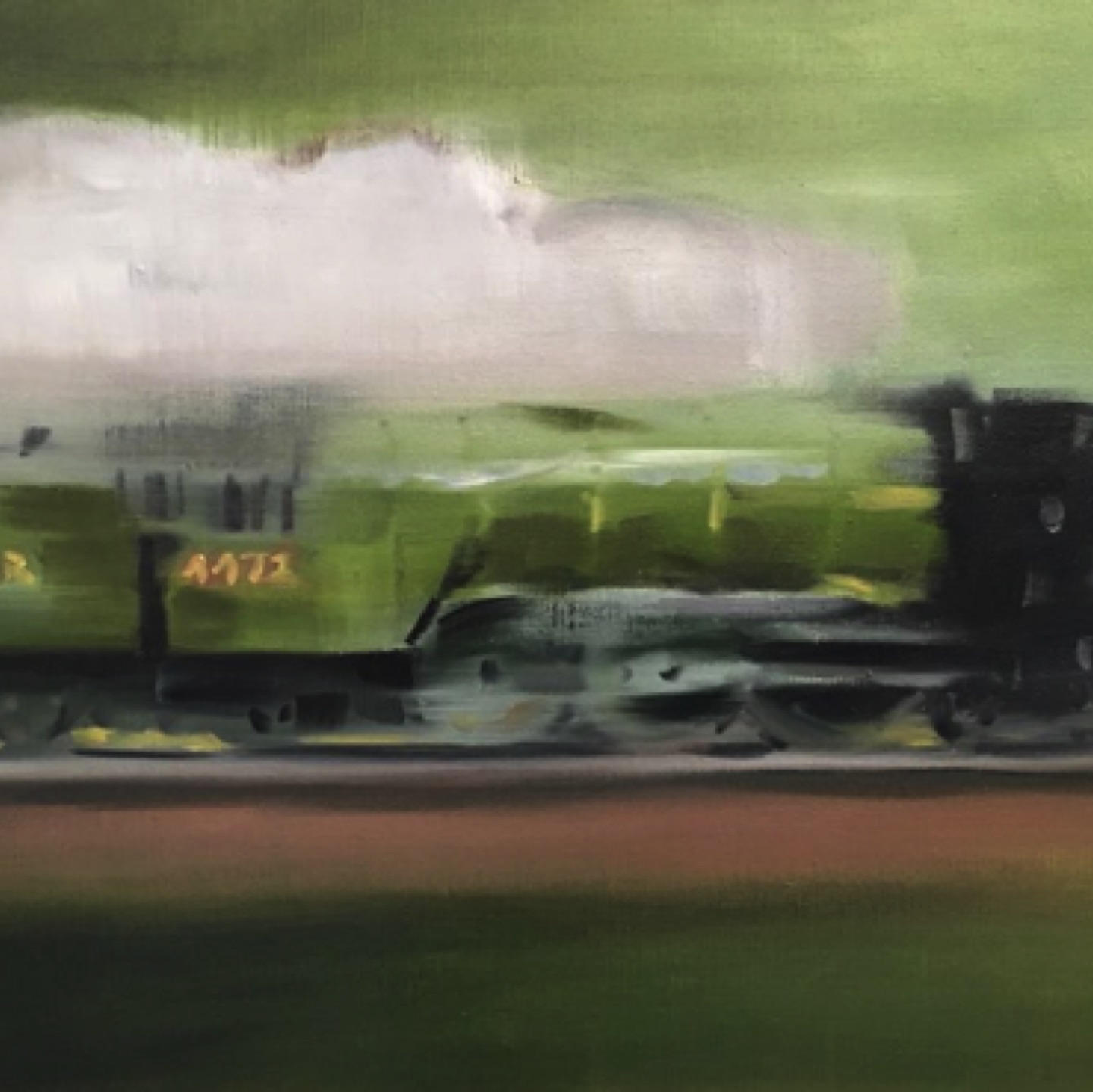 Gregg Chadwick
The Flying Scotsman
16”x20” oil on linen 2016 
Private Collection,San Francisco, California